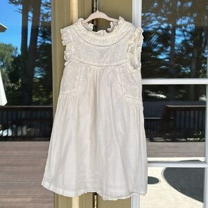 Charming Cream Kids Dress
